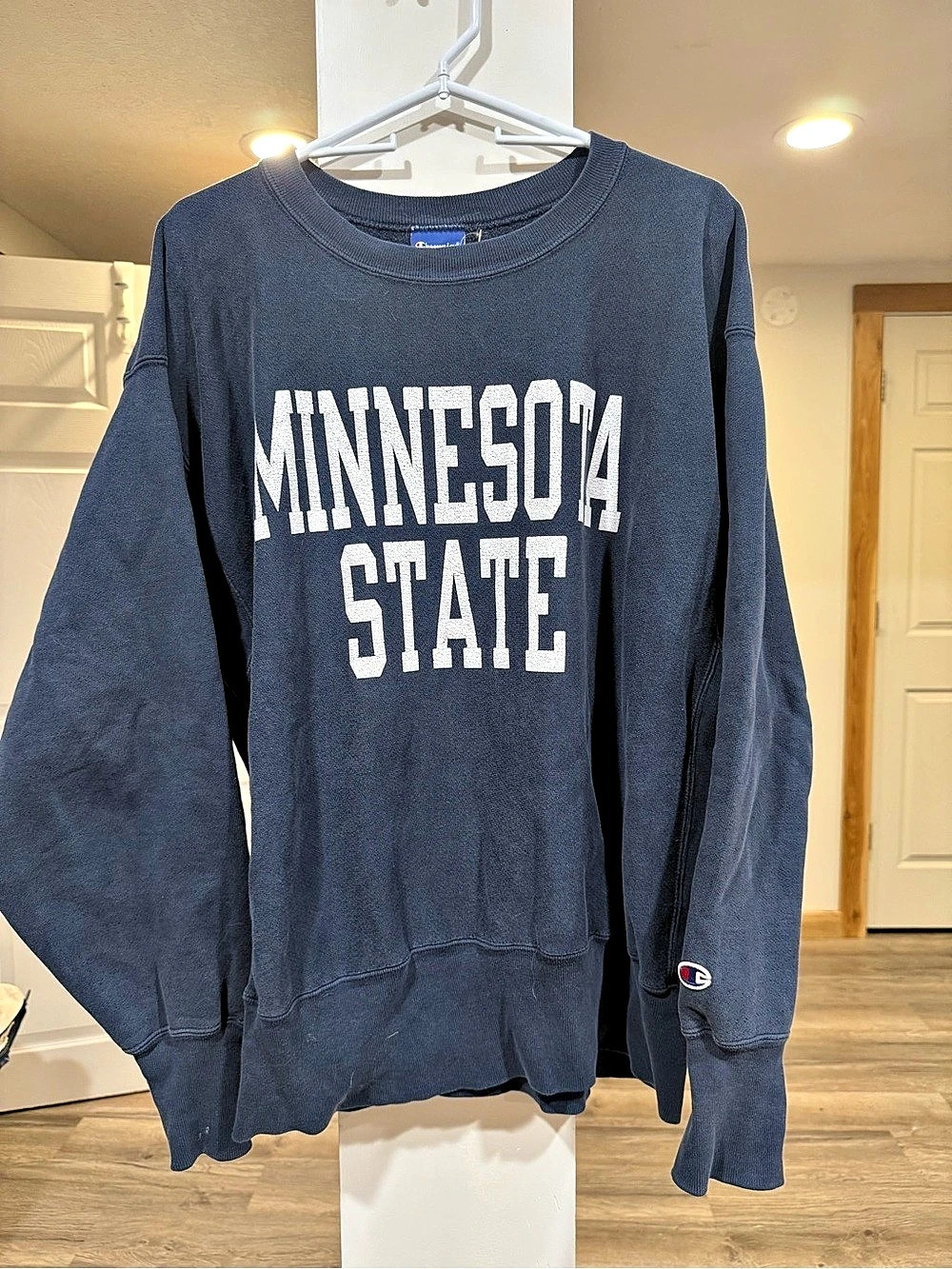Vintage Champion Reverse Weave Minnesota State Sweatshirt XL Blue